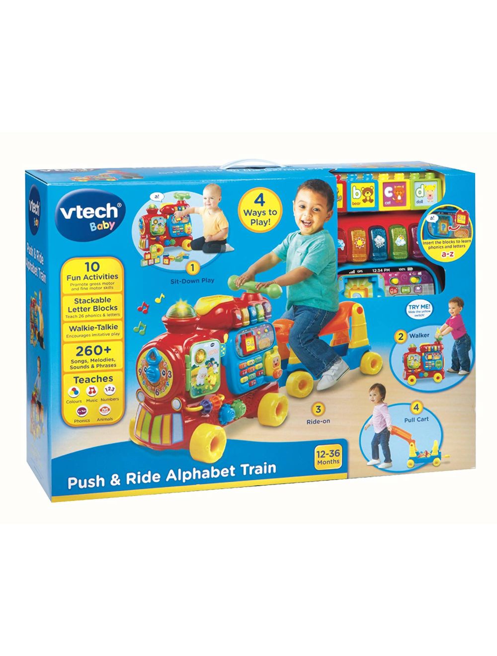Vtech Push Ride Alphabet Train