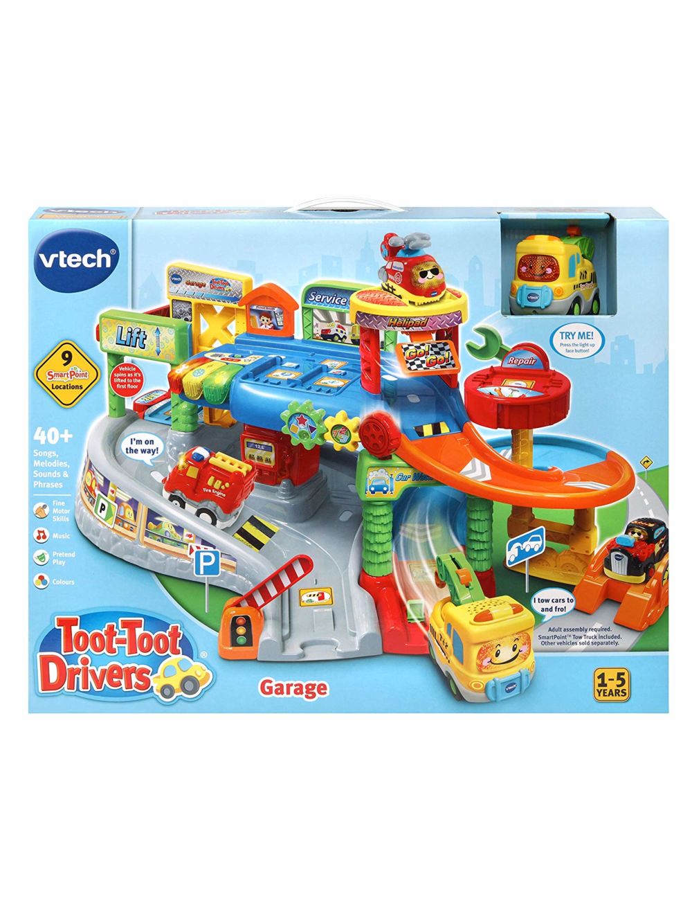 Toot toot drivers garage layout sales