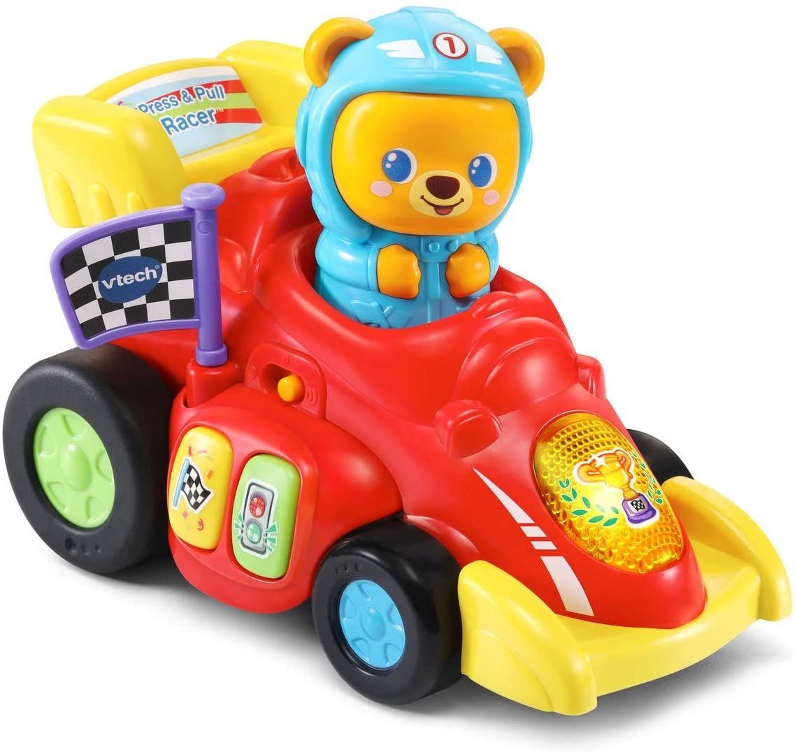 VTech Baby Race Along Bear Baby Musical Toy with Sounds and