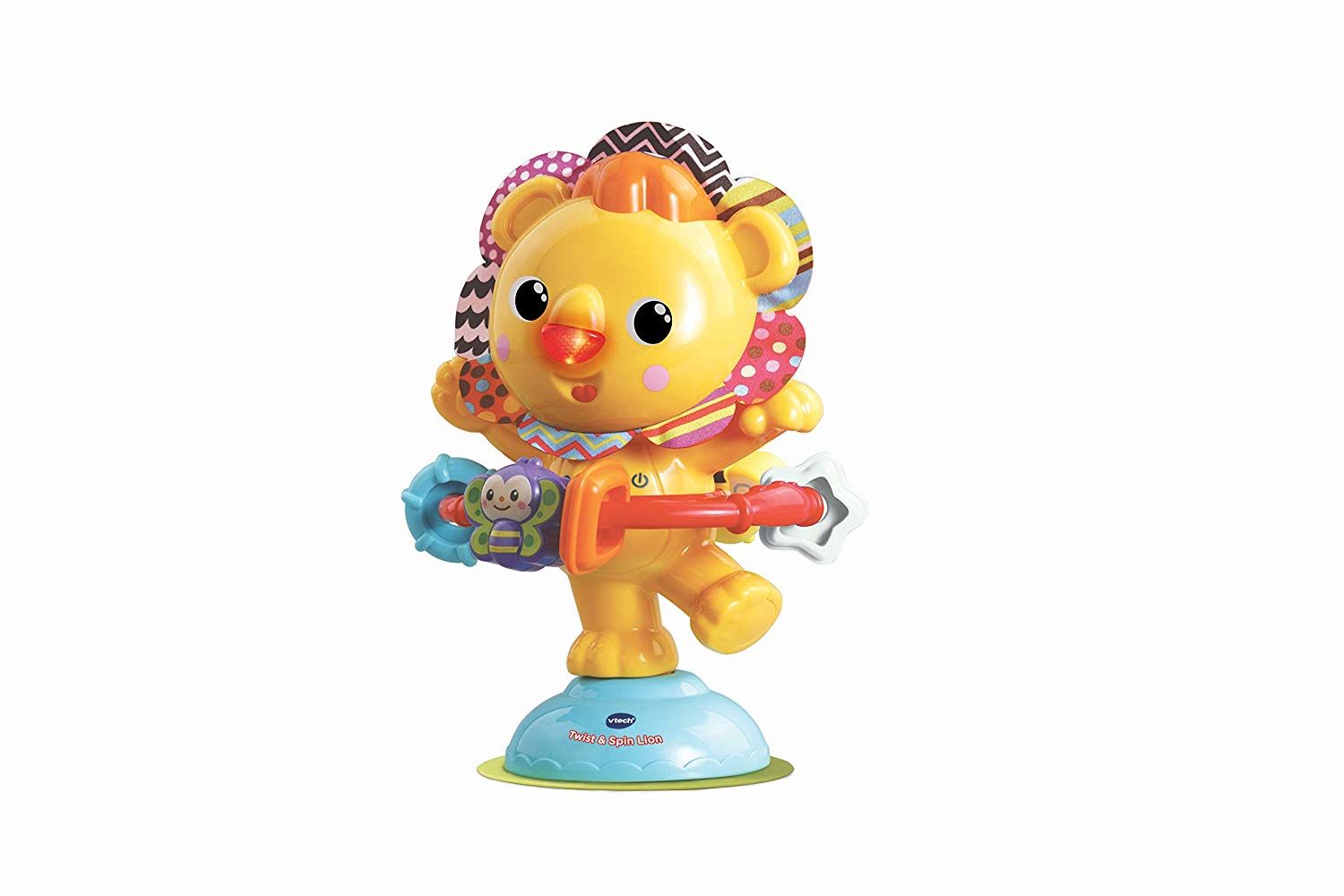 Twist and store spin toy