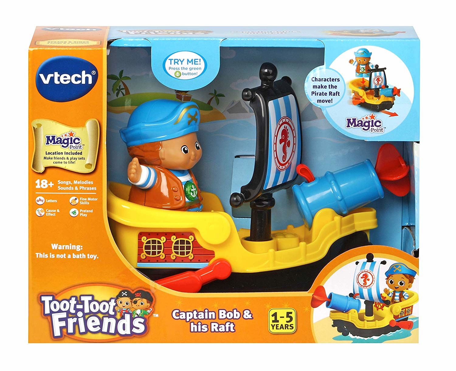 Vtech toot toot friends pirate ship 2025