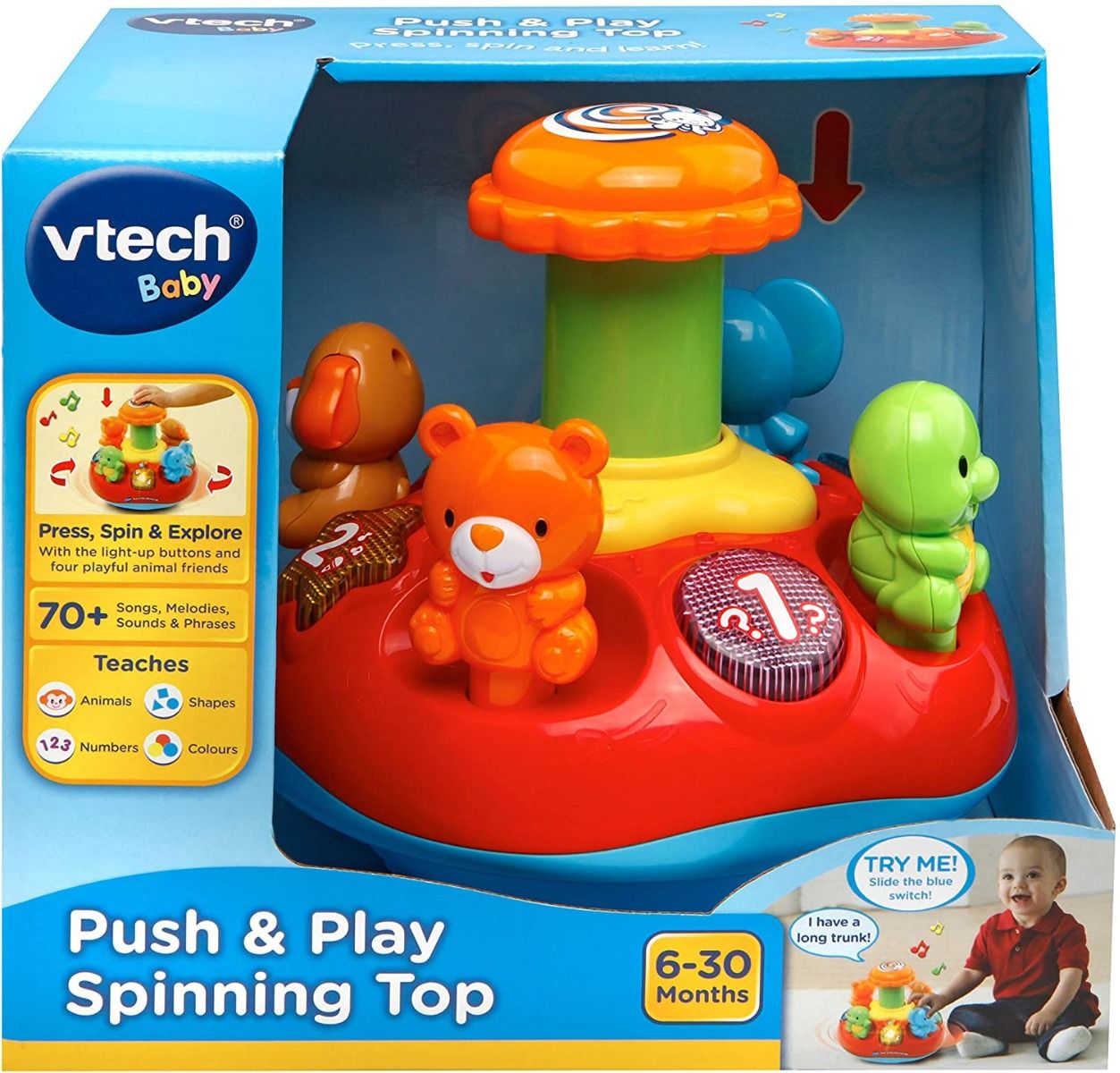Animal sound clearance toy spinner