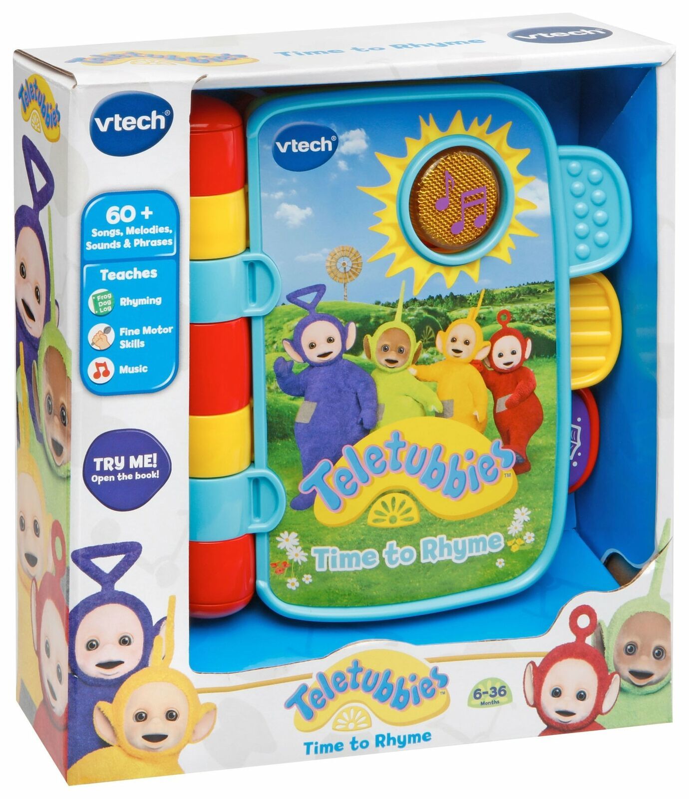 Vtech teletubbies time 2025 to rhyme